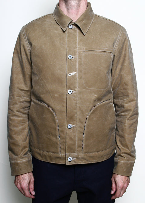  Supply Jacket // Lined Gingham Tan Ridgeline