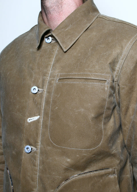  Supply Jacket // Lined Gingham Tan Ridgeline