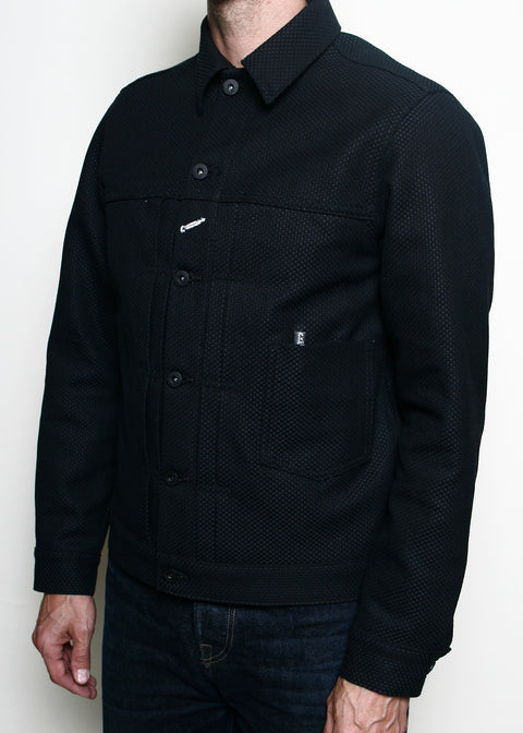  Type I Jacket // 15oz Stealth Sashiko